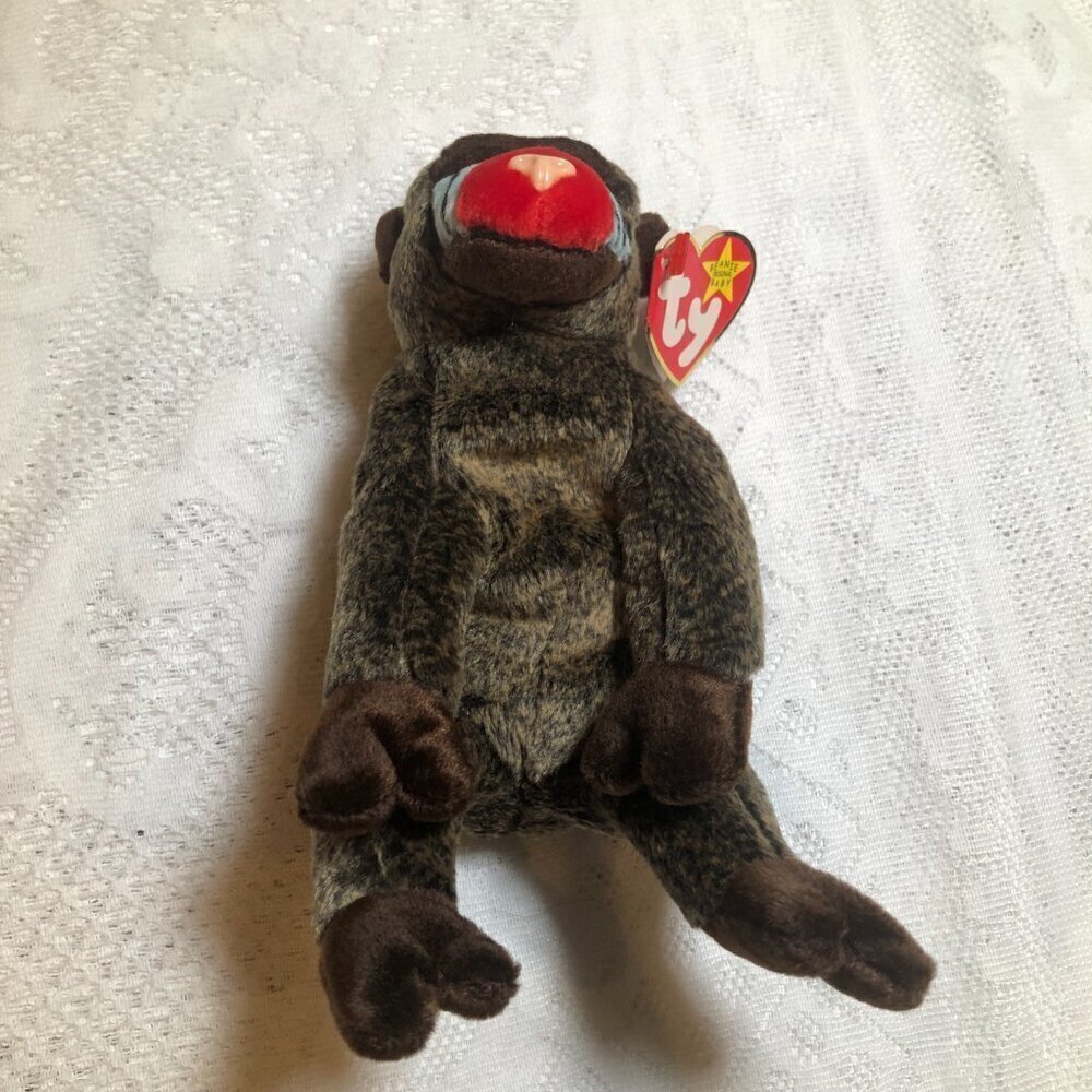 Ty Beanie Baby Cheeks Vintage 1999 RARE TAG!